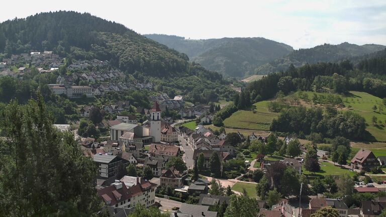 Dieses Bild zeigt eine Webcam-Aufnahme von Ottenhöfen, aufgenommen am Dienstag, den 23.06.2026 um 11:20 Uhr