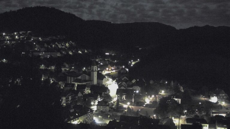 Dieses Bild zeigt eine Webcam-Aufnahme von Ottenhöfen, aufgenommen am Sonntag, den 05.07.2026 um 04:00 Uhr