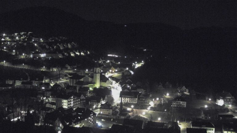 Dieses Bild zeigt eine Webcam-Aufnahme von Ottenhöfen, aufgenommen am Mittwoch, den 25.02.2026 um 05:40 Uhr