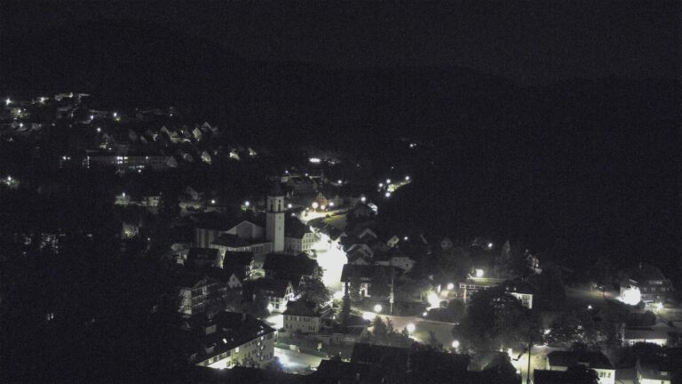 Dieses Bild zeigt eine Webcam-Aufnahme von Ottenhöfen, aufgenommen am Donnerstag, den 25.06.2026 um 02:30 Uhr