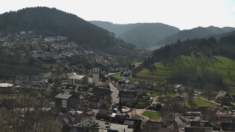 Dieses Bild zeigt eine Webcam-Aufnahme von Ottenhöfen, aufgenommen am Dienstag, den 24.03.2026 um 11:20 Uhr