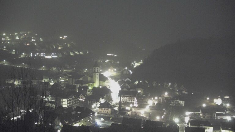 Dieses Bild zeigt eine Webcam-Aufnahme von Ottenhöfen, aufgenommen am Samstag, den 10.01.2026 um 07:20 Uhr