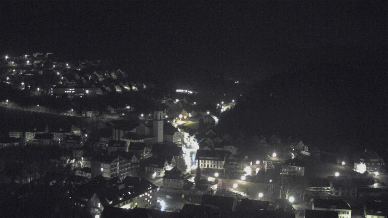 Dieses Bild zeigt eine Webcam-Aufnahme von Ottenhöfen, aufgenommen am Mittwoch, den 11.02.2026 um 01:00 Uhr