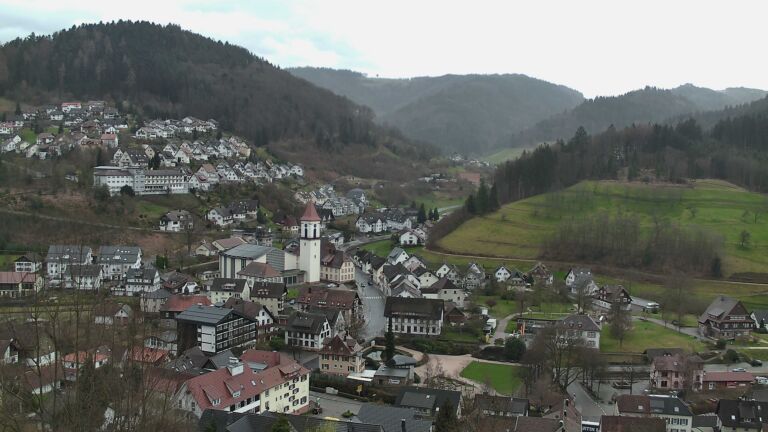 Dieses Bild zeigt eine Webcam-Aufnahme von Ottenhöfen, aufgenommen am Mittwoch, den 11.03.2026 um 16:10 Uhr