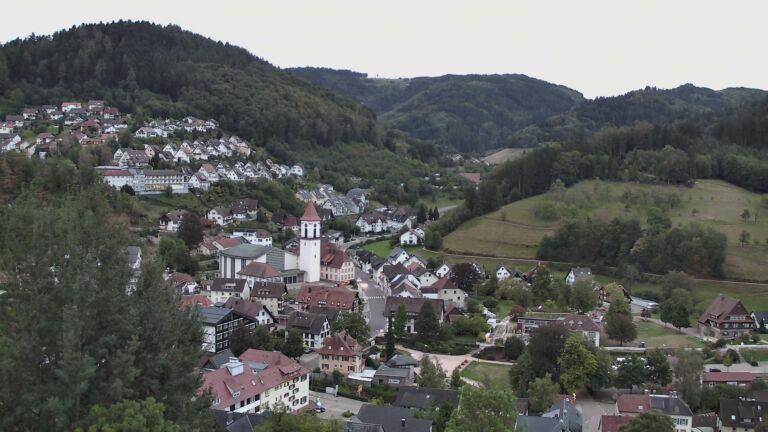 Dieses Bild zeigt eine Webcam-Aufnahme von Ottenhöfen, aufgenommen am Samstag, den 12.09.2026 um 06:50 Uhr