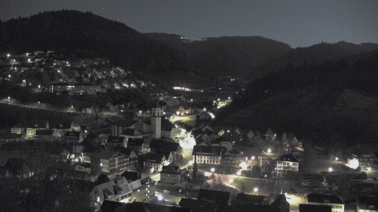 Dieses Bild zeigt eine Webcam-Aufnahme von Ottenhöfen, aufgenommen am Donnerstag, den 02.04.2026 um 03:00 Uhr