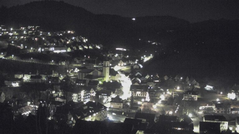 Dieses Bild zeigt eine Webcam-Aufnahme von Ottenhöfen, aufgenommen am Dienstag, den 16.12.2025 um 06:40 Uhr