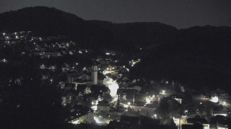 Dieses Bild zeigt eine Webcam-Aufnahme von Ottenhöfen, aufgenommen am Sonntag, den 05.07.2026 um 02:30 Uhr