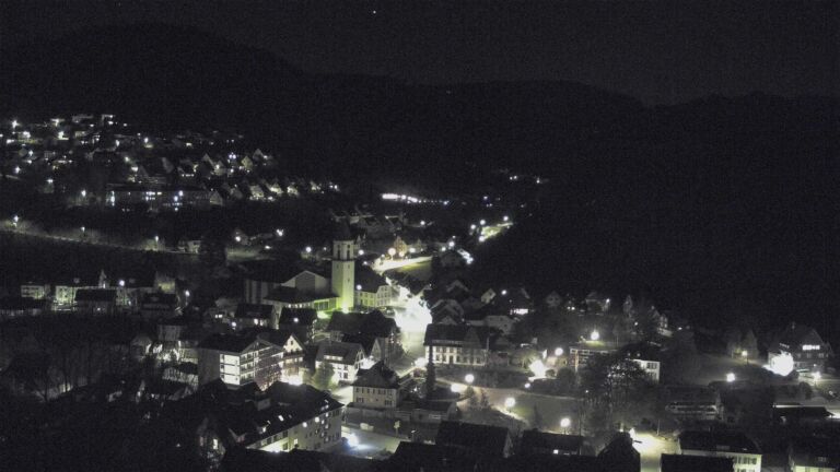 Dieses Bild zeigt eine Webcam-Aufnahme von Ottenhöfen, aufgenommen am Donnerstag, den 16.04.2026 um 22:30 Uhr