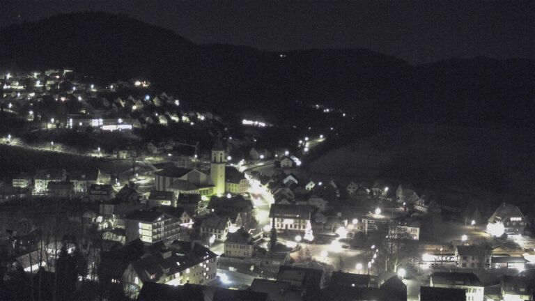 Dieses Bild zeigt eine Webcam-Aufnahme von Ottenhöfen, aufgenommen am Donnerstag, den 01.01.2026 um 06:40 Uhr