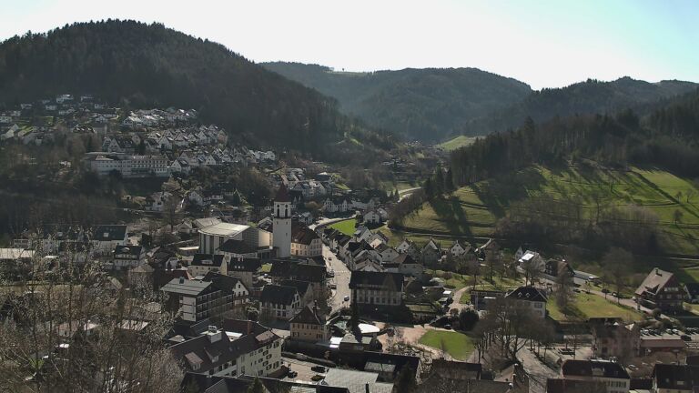 Dieses Bild zeigt eine Webcam-Aufnahme von Ottenhöfen, aufgenommen am Montag, den 02.03.2026 um 11:20 Uhr