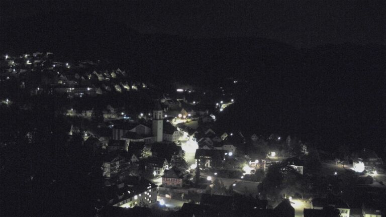 Dieses Bild zeigt eine Webcam-Aufnahme von Ottenhöfen, aufgenommen am Freitag, den 18.09.2026 um 03:00 Uhr