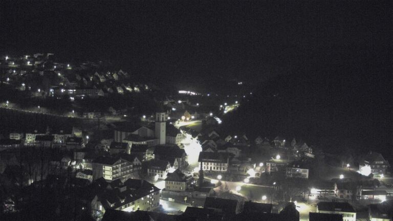 Dieses Bild zeigt eine Webcam-Aufnahme von Ottenhöfen, aufgenommen am Sonntag, den 22.03.2026 um 04:30 Uhr