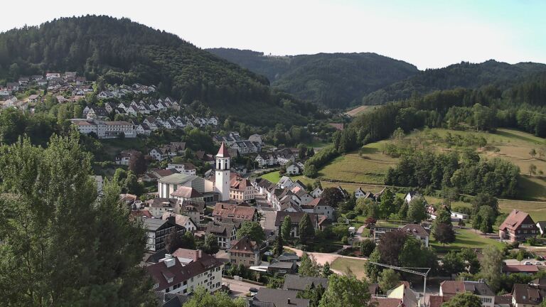 Dieses Bild zeigt eine Webcam-Aufnahme von Ottenhöfen, aufgenommen am Mittwoch, den 08.07.2026 um 09:20 Uhr