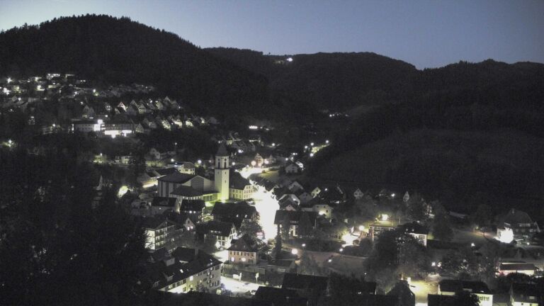 Dieses Bild zeigt eine Webcam-Aufnahme von Ottenhöfen, aufgenommen am Dienstag, den 06.10.2026 um 06:40 Uhr
