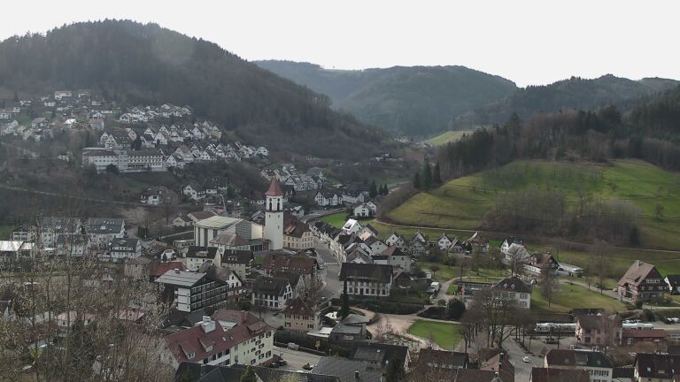 Dieses Bild zeigt eine Webcam-Aufnahme von Ottenhöfen, aufgenommen am Freitag, den 06.03.2026 um 09:30 Uhr