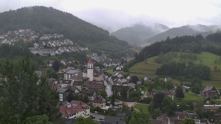 Dieses Bild zeigt eine Webcam-Aufnahme von Ottenhöfen, aufgenommen am Dienstag, den 09.06.2026 um 06:50 Uhr