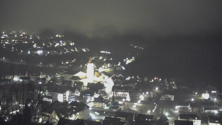 Dieses Bild zeigt eine Webcam-Aufnahme von Ottenhöfen, aufgenommen am Sonntag, den 21.12.2025 um 20:50 Uhr