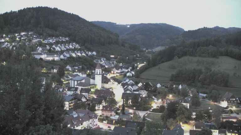 Dieses Bild zeigt eine Webcam-Aufnahme von Ottenhöfen, aufgenommen am Montag, den 21.09.2026 um 06:40 Uhr