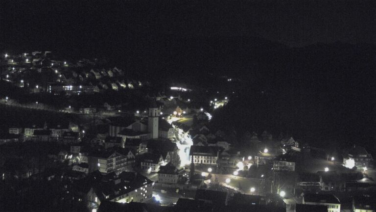 Dieses Bild zeigt eine Webcam-Aufnahme von Ottenhöfen, aufgenommen am Donnerstag, den 12.02.2026 um 02:00 Uhr