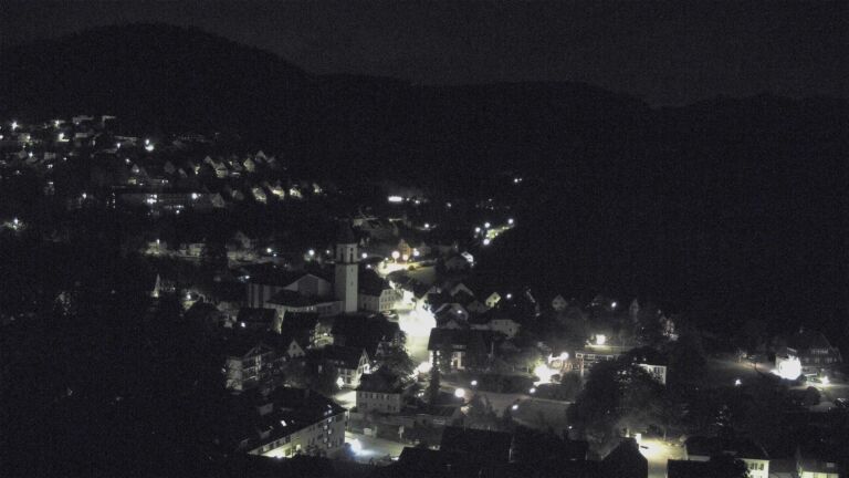 Dieses Bild zeigt eine Webcam-Aufnahme von Ottenhöfen, aufgenommen am Sonntag, den 20.09.2026 um 02:00 Uhr