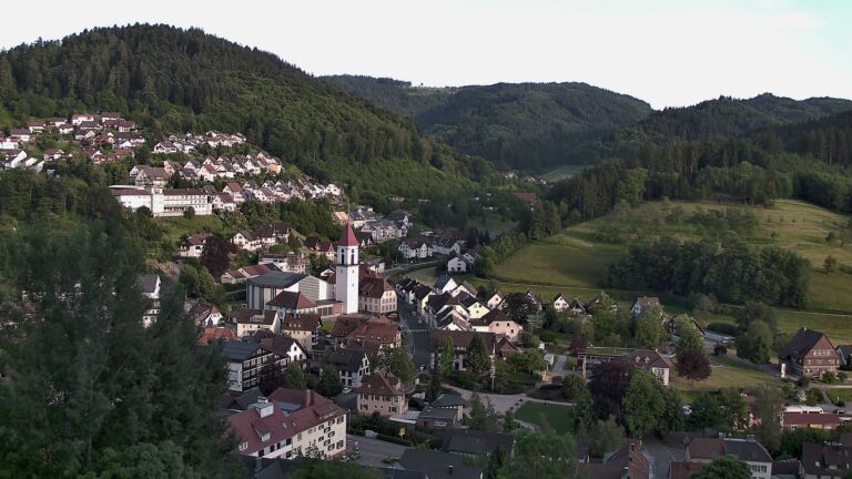 Dieses Bild zeigt eine Webcam-Aufnahme von Ottenhöfen, aufgenommen am Freitag, den 29.05.2026 um 20:10 Uhr