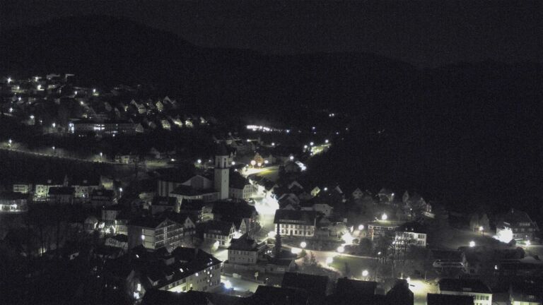 Dieses Bild zeigt eine Webcam-Aufnahme von Ottenhöfen, aufgenommen am Donnerstag, den 09.04.2026 um 03:00 Uhr