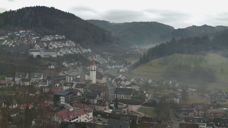 Dieses Bild zeigt eine Webcam-Aufnahme von Ottenhöfen, aufgenommen am Freitag, den 06.02.2026 um 10:20 Uhr