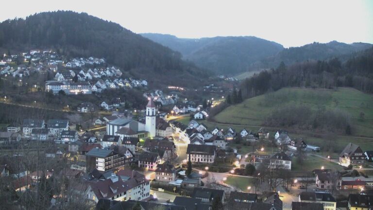 Dieses Bild zeigt eine Webcam-Aufnahme von Ottenhöfen, aufgenommen am Dienstag, den 10.03.2026 um 06:20 Uhr