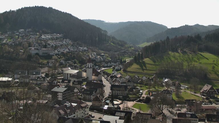 Dieses Bild zeigt eine Webcam-Aufnahme von Ottenhöfen, aufgenommen am Mittwoch, den 18.03.2026 um 11:20 Uhr