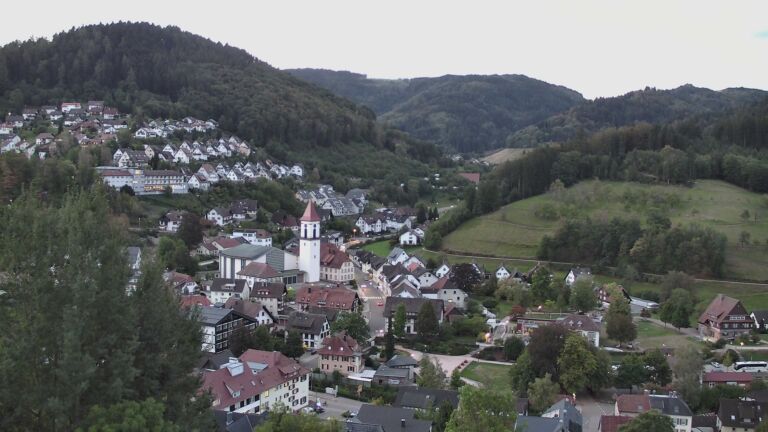 Dieses Bild zeigt eine Webcam-Aufnahme von Ottenhöfen, aufgenommen am Mittwoch, den 16.09.2026 um 06:50 Uhr