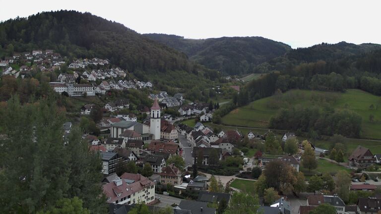 Dieses Bild zeigt eine Webcam-Aufnahme von Ottenhöfen, aufgenommen am Freitag, den 23.10.2026 um 11:30 Uhr