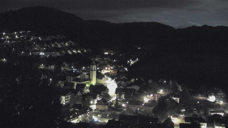 Dieses Bild zeigt eine Webcam-Aufnahme von Ottenhöfen, aufgenommen am Samstag, den 29.08.2026 um 05:30 Uhr