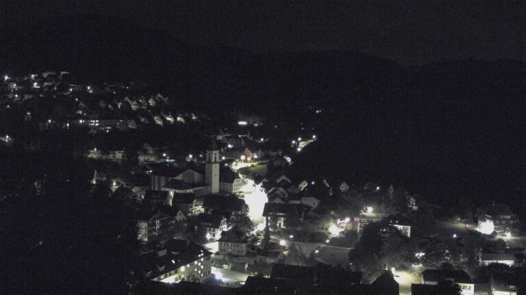 Dieses Bild zeigt eine Webcam-Aufnahme von Ottenhöfen, aufgenommen am Mittwoch, den 16.09.2026 um 02:30 Uhr