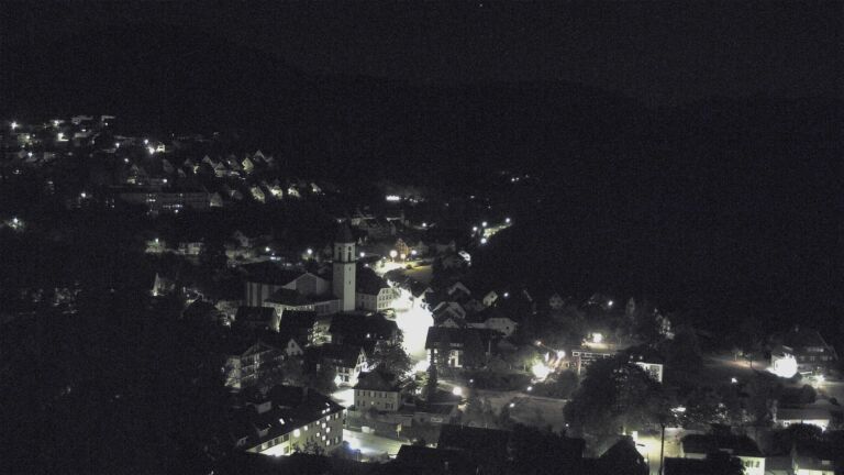 Dieses Bild zeigt eine Webcam-Aufnahme von Ottenhöfen, aufgenommen am Mittwoch, den 12.08.2026 um 02:00 Uhr