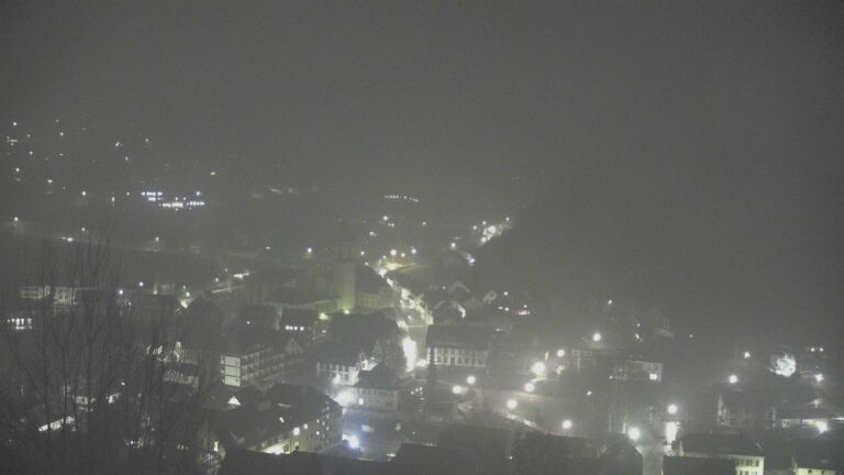 Dieses Bild zeigt eine Webcam-Aufnahme von Ottenhöfen, aufgenommen am Montag, den 26.01.2026 um 07:00 Uhr