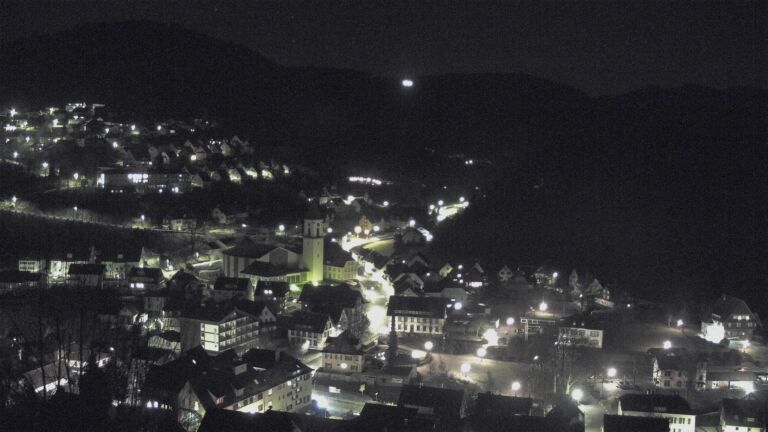 Dieses Bild zeigt eine Webcam-Aufnahme von Ottenhöfen, aufgenommen am Dienstag, den 27.01.2026 um 05:50 Uhr