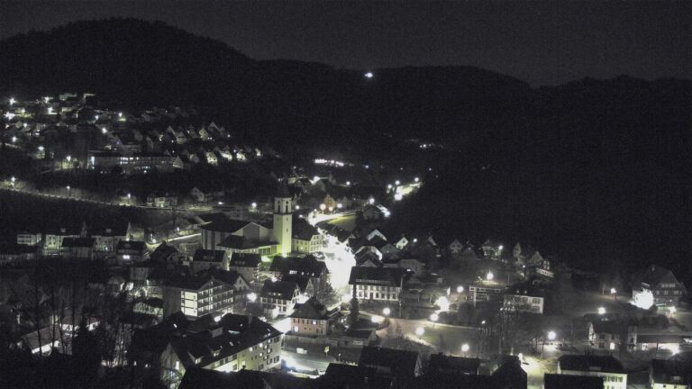 Dieses Bild zeigt eine Webcam-Aufnahme von Ottenhöfen, aufgenommen am Mittwoch, den 18.02.2026 um 06:10 Uhr