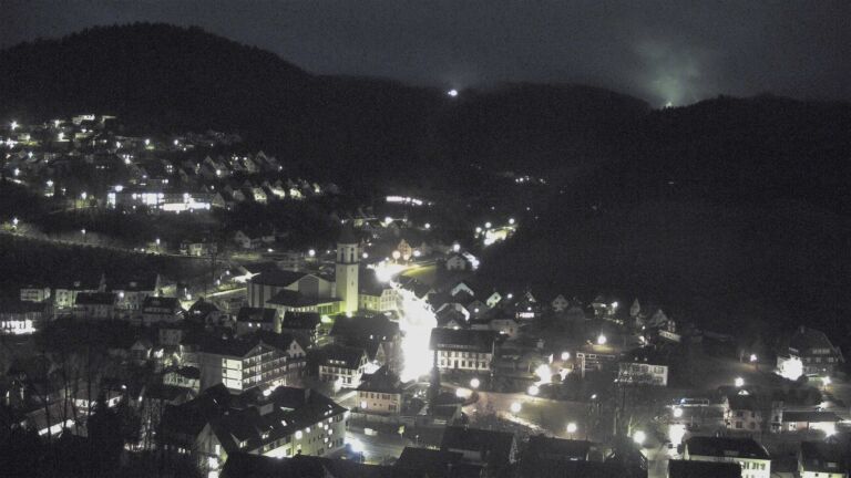 Dieses Bild zeigt eine Webcam-Aufnahme von Ottenhöfen, aufgenommen am Mittwoch, den 11.02.2026 um 06:50 Uhr