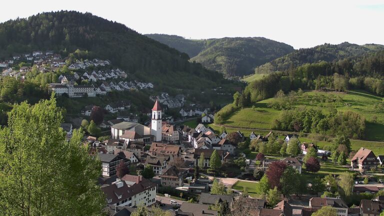 Dieses Bild zeigt eine Webcam-Aufnahme von Ottenhöfen, aufgenommen am Mittwoch, den 29.04.2026 um 08:10 Uhr