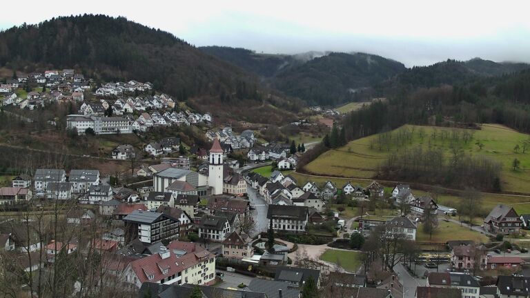 Dieses Bild zeigt eine Webcam-Aufnahme von Ottenhöfen, aufgenommen am Mittwoch, den 11.02.2026 um 15:20 Uhr