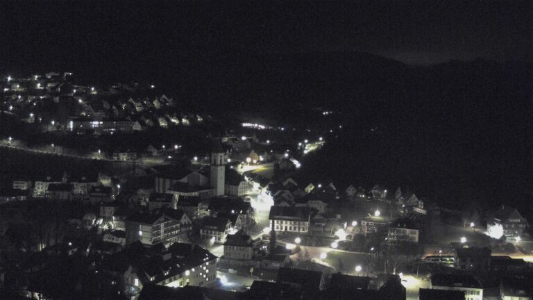 Dieses Bild zeigt eine Webcam-Aufnahme von Ottenhöfen, aufgenommen am Dienstag, den 17.03.2026 um 00:00 Uhr