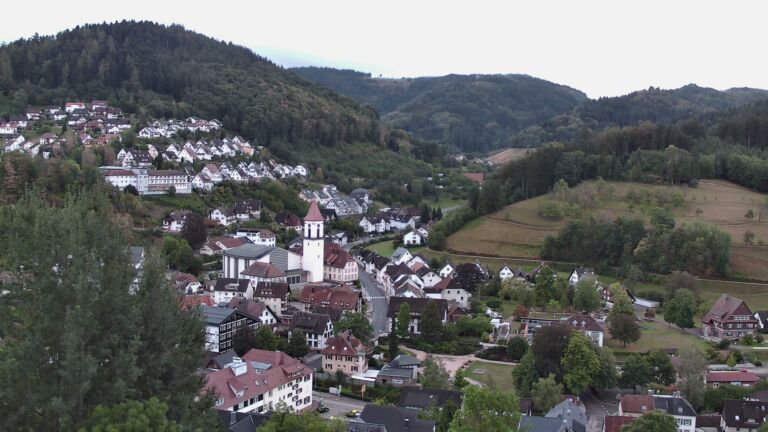 Dieses Bild zeigt eine Webcam-Aufnahme von Ottenhöfen, aufgenommen am Montag, den 31.08.2026 um 06:40 Uhr