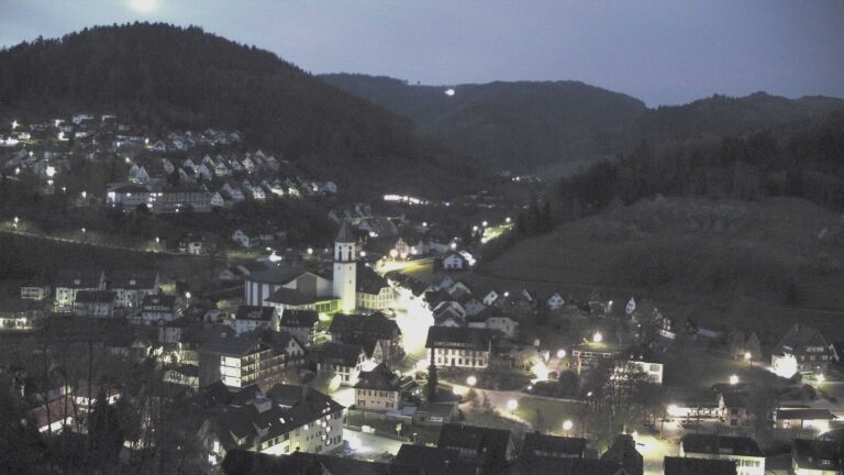 Dieses Bild zeigt eine Webcam-Aufnahme von Ottenhöfen, aufgenommen am Samstag, den 11.04.2026 um 06:00 Uhr