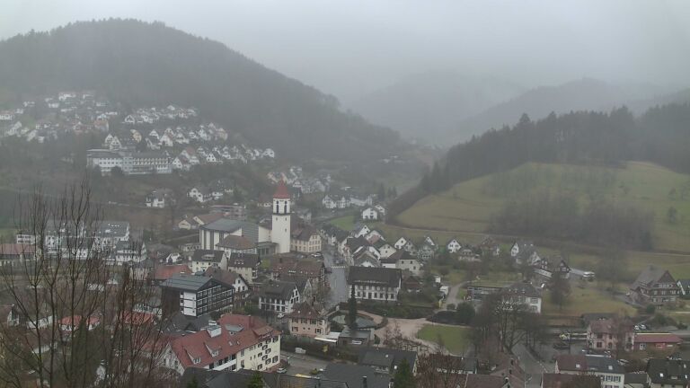 Dieses Bild zeigt eine Webcam-Aufnahme von Ottenhöfen, aufgenommen am Mittwoch, den 11.02.2026 um 09:40 Uhr