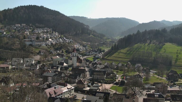 Dieses Bild zeigt eine Webcam-Aufnahme von Ottenhöfen, aufgenommen am Freitag, den 20.03.2026 um 13:30 Uhr