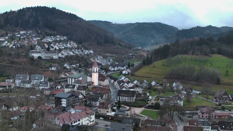 Dieses Bild zeigt eine Webcam-Aufnahme von Ottenhöfen, aufgenommen am Samstag, den 14.03.2026 um 18:20 Uhr