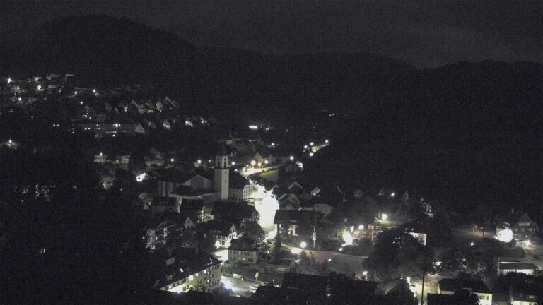 Dieses Bild zeigt eine Webcam-Aufnahme von Ottenhöfen, aufgenommen am Mittwoch, den 01.07.2026 um 03:30 Uhr