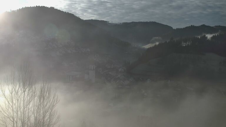 Dieses Bild zeigt eine Webcam-Aufnahme von Ottenhöfen, aufgenommen am Freitag, den 30.01.2026 um 09:20 Uhr