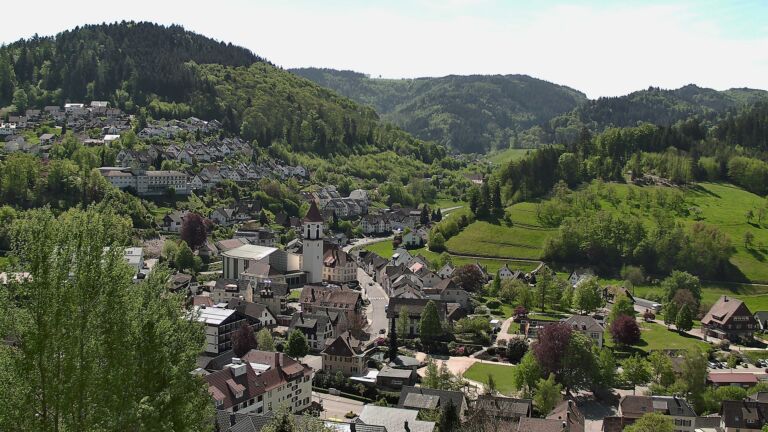 Dieses Bild zeigt eine Webcam-Aufnahme von Ottenhöfen, aufgenommen am Mittwoch, den 29.04.2026 um 11:50 Uhr